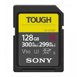 Карта памяти Sony SF-G128T TOUGH UHS-II U3 V90 SDXC 128GB